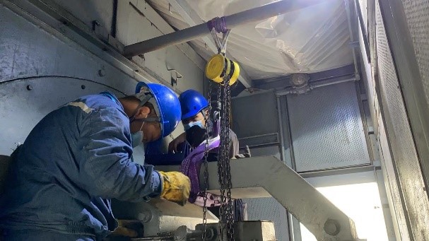 2022年03月天津某燃機電廠燃機B級檢修